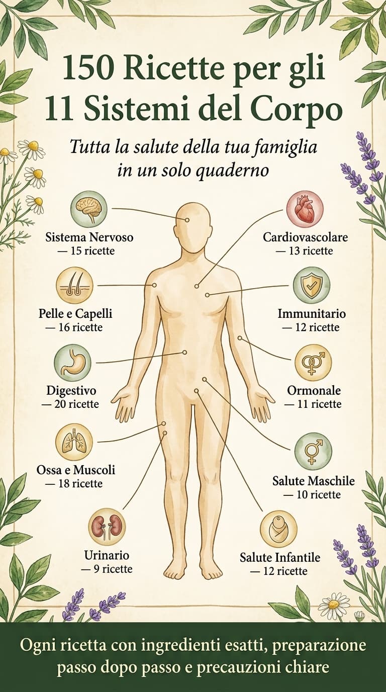 150 ricette per gli 11 sistemi del corpo